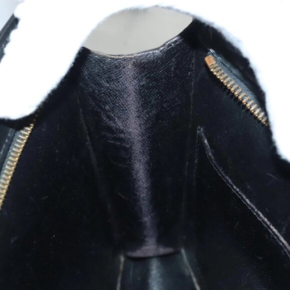 LOUIS VUITTON Epi Pochette Homme Clutch Bag Black Noir - Picture 15 of 16